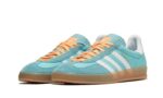 Adidas Gazelle Indoor Preloved Blue White Gum - vue 2