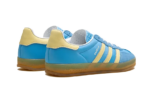 Adidas Gazelle Indoor Semi Blue Burst Almost Yellow - vue 3