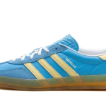 Adidas Gazelle Indoor Semi Blue Burst Almost Yellow authentique