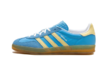 Adidas Gazelle Indoor Semi Blue Burst Almost Yellow authentique