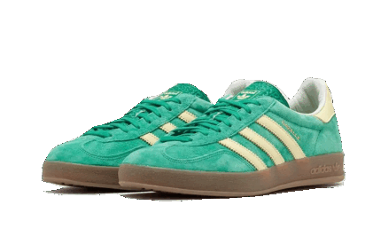 Adidas Gazelle Indoor Semi Court Green - vue 2