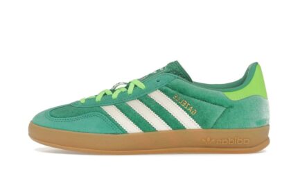 Adidas Gazelle Indoor Semi Court Green Velvet authentique