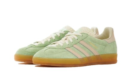Adidas Gazelle Indoor Semi Green Spark - vue 2