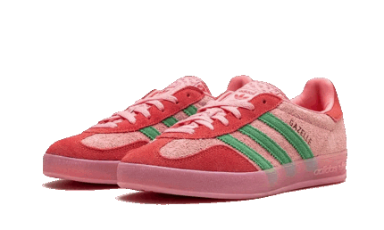 Adidas Gazelle Indoor Semi Pink Spark Preloved Scarlet - vue 2