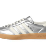 Adidas Gazelle Indoor Silver Metallic Core White authentique
