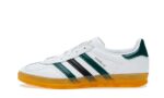 Adidas Gazelle Indoor White Collegiate Green authentique