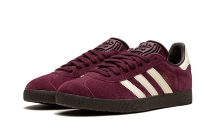 Adidas Gazelle Maroon Chalk White - vue 2