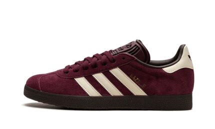 Adidas Gazelle Maroon Chalk White authentique