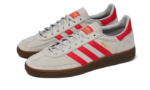 Adidas Handball Spezial Grey Two Hi-Res Red - vue 2