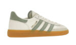 Adidas Handball Spezial Off White Silver Green - vue 5