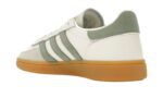 Adidas Handball Spezial Off White Silver Green - vue 4