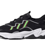 Adidas Ozweego Core Black Solar Green authentique