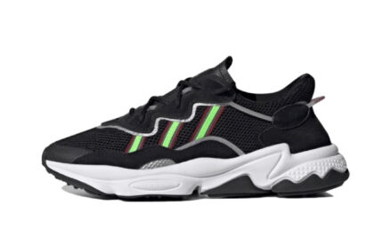 Adidas Ozweego Core Black Solar Green authentique