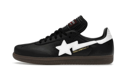 Adidas Samba Bape Black White Gum authentique