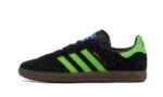 Adidas Samba Deco SPZL Core Black Lucid Lime authentique