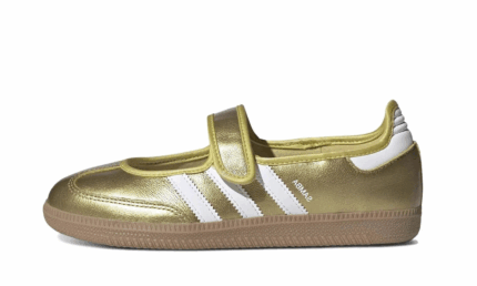 Adidas Samba Jane Gold Metallic White authentique