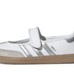 Adidas Samba Jane White Silver Metallic authentique