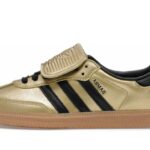 Adidas Samba LT Gold Metallic Black Gum authentique