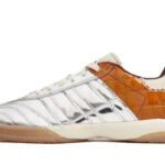 Adidas Samba Millennium Wales Bonner Silver Metallic Yellow Croc authentique