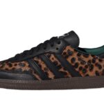 Adidas Samba OG Black Green Leopard authentique
