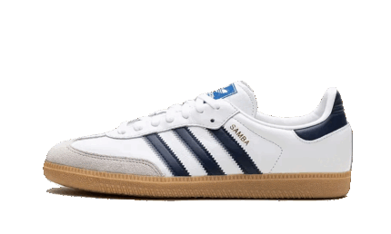 Adidas Samba OG Cloud White Night Indigo Gum authentique