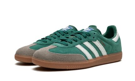 Adidas Samba OG Collegiate Green Gum Grey Toe - vue 2