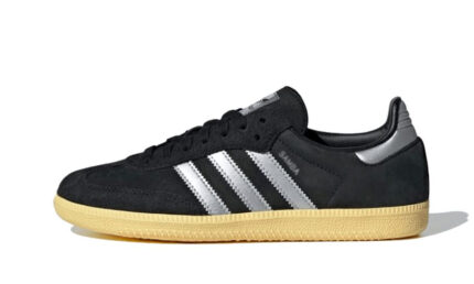 Adidas Samba OG Core Black Matte Silver authentique