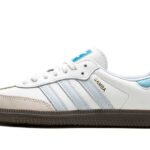 Adidas Samba OG Core White Halo Blue authentique