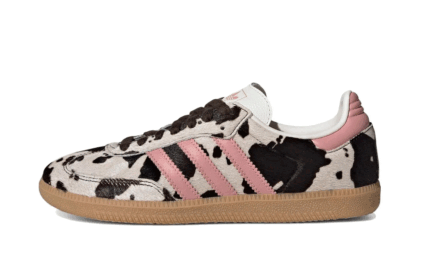 Adidas Samba OG Cow Print Dark Brown Wonder Mauve authentique
