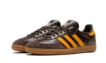 Adidas Samba OG Dark Brown Yellow - vue 2