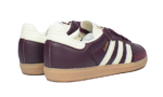 Adidas Samba OG Maroon Gold Metallic - vue 3