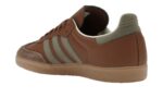 Adidas Samba OG Preloved Brown Olive Strata - vue 3