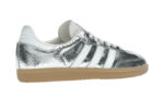 Adidas Samba OG Silver Metallic Cracked Leather - vue 4