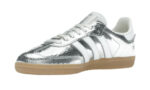 Adidas Samba OG Silver Metallic Cracked Leather - vue 2