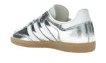 Adidas Samba OG Silver Metallic Cracked Leather - vue 3