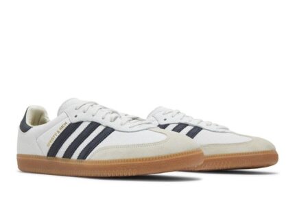 Adidas Samba OG Sporty & Rich White Black - vue 2