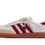 Adidas Samba OG Sporty & Rich White Core Burgundy authentique