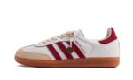 Adidas Samba OG Sporty & Rich White Core Burgundy authentique