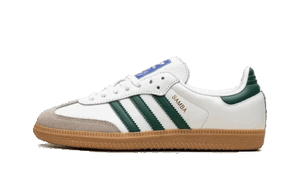 Adidas Samba OG White Collegiate Green Gum authentique