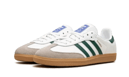 Adidas Samba OG White Collegiate Green Gum - vue 2