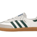 Adidas Samba OG White Collegiate Green Gum (Kids) authentique