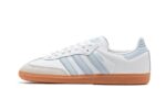 Adidas Samba OG White Halo Blue Gum authentique