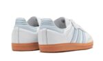 Adidas Samba OG White Halo Blue Gum - vue 3