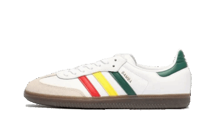 Adidas Samba OG White Rasta authentique