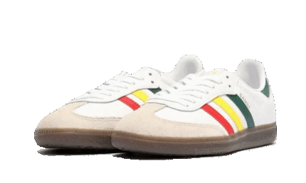 Adidas Samba OG White Rasta - vue 2