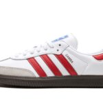 Adidas Samba OG White Red authentique