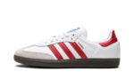 Adidas Samba OG White Red authentique