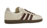Adidas Samba OG Wonder White Maroon - vue 4
