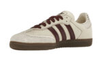 Adidas Samba OG Wonder White Maroon - vue 2