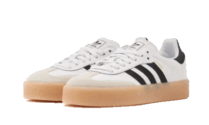 Adidas Samba White Black Gum - vue 2